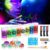 Creamify Body Painting Colours – Pack of 23 Cool UV Colour Body Paint – Black Light Colour, Neon Colour Skin and Face Lights Day & Night – Make-Up Body Paint by UVibe – Body Painting Colour Body