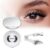 QUEWEL Magnetic Eyelashes Natural Look, Reusable Magnetic Eyelashes Set with Applicator, No Glue Needed, Magnetic Eyelashes, Easy to Wear and Remove with Instructions (Set-B-1 Pair)