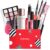 14 Stück Make Up Set, Schminkkoffer gefüllt, kinderschminke set mädchen, Lidschatten Makeup Paletten Mischen Matt und Schimmer mit Lipgloss