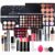 BrilliantDay 15 Piece Multi-Purpose Makeup Set, All-in-One Makeup Gift Set, Cosmetic Palette Starter Kit, Lip Gloss, Blush, Brush, Eyeshadow Palette, Highly Pigmented, for Women, Girls