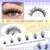 Fluffy Lash Extension Kit, Eyelash Cluster Kit, D Curl Volume Eyelash Extensions, 240 Pieces, Individual Eyelashes, Clusters, Fluffy Eyelashes, Clusters Lashes Kit with Bond and Seal, Eyelash Tweezers