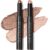 2 Pieces Cream Eyeshadow Stick, Bright Eyeshadow Pencil Crayon Set, Matte and Shimmering Eye Make Up Set, Long-Lasting Waterproof Eyeshadow Makeup Pen Tool (Straight-Up Classy(0810))